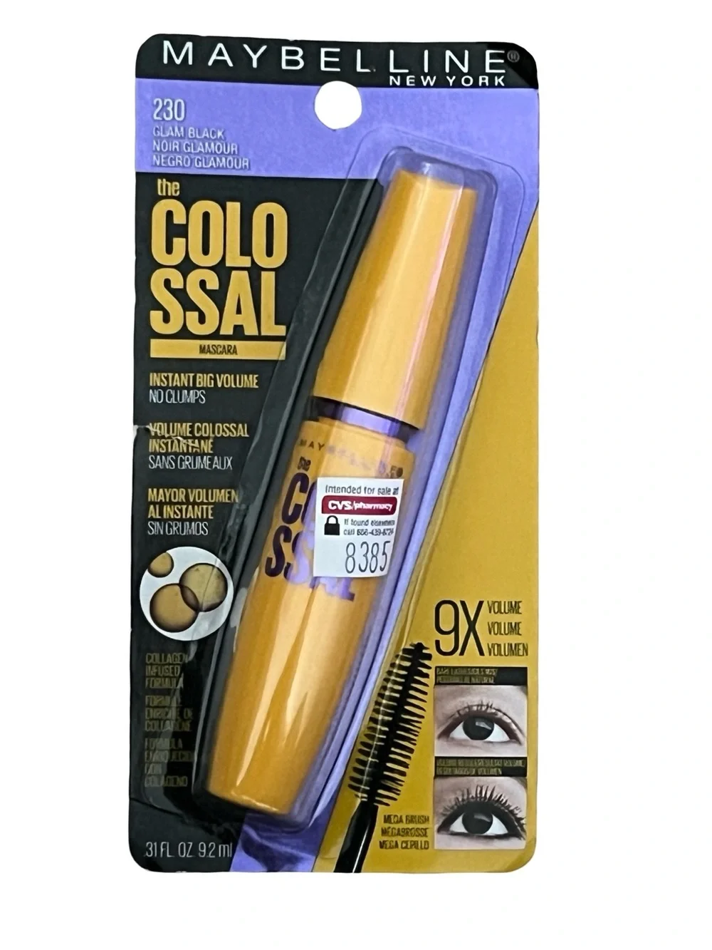 Maybelline Colossal Mascara - Glam Black 230 FINAL PRICE DROP